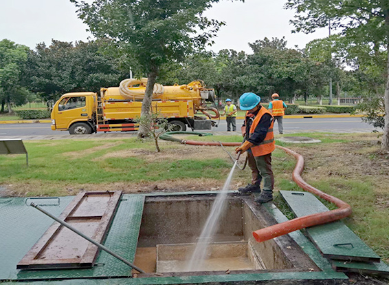 樟木头镇化油池清理